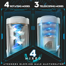 Load image into Gallery viewer, Vibrbud - Baxter 5-1 Automatic 4 Rotating 3 Thrusting Male Masturbator