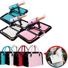 Load image into Gallery viewer, Leather Bag 1.0 Female Sex Machine Masturbation Pumping Gun With Dildos