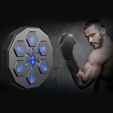 Load image into Gallery viewer, Smart Bluetooth Music Boxing Machine with 14oz Gloves, Wall Mounted Electronic Punching Pad for Adults & Kids, Beat Sync Technology, Home Workout Fitness Trainer, Indoor Gym Boxing Equipment