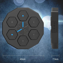Load image into Gallery viewer, Smart Bluetooth Music Boxing Machine with 14oz Gloves, Wall Mounted Electronic Punching Pad for Adults & Kids, Beat Sync Technology, Home Workout Fitness Trainer, Indoor Gym Boxing Equipment