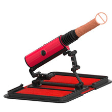 Load image into Gallery viewer, Leather Bag 1.0 Female Sex Machine Masturbation Pumping Gun With Dildos