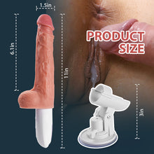 Load image into Gallery viewer, Cal-8 Thrusting Rotating Vibrating Multi-angle Heating Remote Control Sex Machine