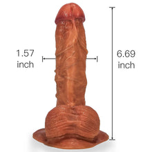 Load image into Gallery viewer, 6.3-Inch Ultra Realistic Dildo with Suction Cup