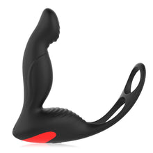 Load image into Gallery viewer, S-HANDE Remote Control Male Prostate Vibe Anal Plug With Penis Ring