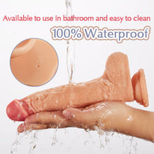 Load image into Gallery viewer, Vibratorjoy 8.5-Inch 8 Mode Vibrating Thrusting Rotating Heating Remote Control Realistic Dildo