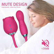 Load image into Gallery viewer, 3 in 1 Shake Slap Suck Rose Vibrator Clitoris Stimulator