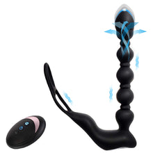 Load image into Gallery viewer, Male masturbation with posterior plug pulling bead stick - long size