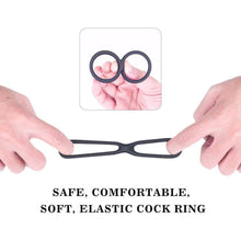 Load image into Gallery viewer, Bigger And Stronger Dual Penis Ring ——Portable