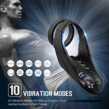 Load image into Gallery viewer, 10 Kinds Of Vibrating Penis Ring —— Double Ring