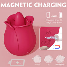 Load image into Gallery viewer, Rose Tongue Vibrator