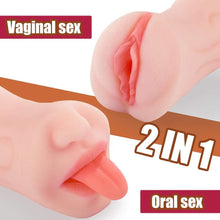 Load image into Gallery viewer, 【B3G1F】5.9-Inch Realistic Mouth with 3D Teeth and Tongue Pocket Pussy