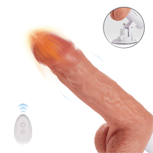 Load image into Gallery viewer, Cal-8 Thrusting Rotating Vibrating Multi-angle Heating Remote Control Sex Machine