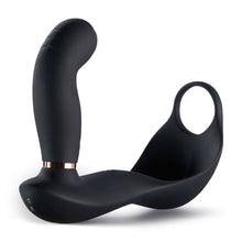 Load image into Gallery viewer, Bill 7X7 Vibrating & Pulsating Balls& Heating Teasing Butt Plug with Cock Ring