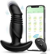 Load image into Gallery viewer, 9 Vibration Modes Thrusting Anal Vibrator with Remote Control & APP
