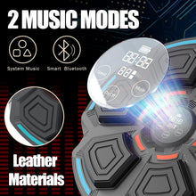 Load image into Gallery viewer, Music Boxing Machine,Wall Mounted Smart Bluetooth Music Boxing Machine with Gloves,Music Punching Machine,Music Boxing Target Workout Punching Equipment for Adults Kids Home Indoor and Gym
