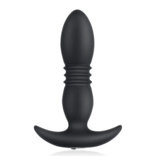 Load image into Gallery viewer, Butt Plug Filling Telescoping Vibrating with Remote Control
