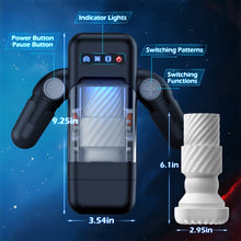 Load image into Gallery viewer, Vibrbud-Game Cup -thrusting Vibrating Masturbator With Heating Function
