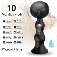 Load image into Gallery viewer, Wireless remote control electric telescopic prostate massager - inflatable
