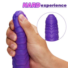 Load image into Gallery viewer, Absalom-Caterpillar 9-Inch Color-changing Intelligent Heating 3 Thrusting 5 Vibrating Dildo
