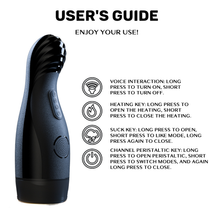 Load image into Gallery viewer, Male suction masturbator blowjob machine —— Teenage pussy
