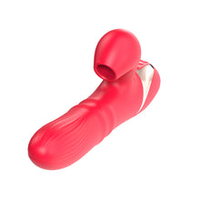 Load image into Gallery viewer, Flowers slide and stretch for seconds.  lick and suck. Masturbation. Massager. Vibrating rod.
