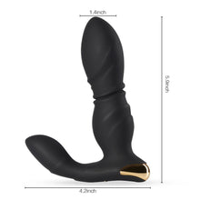 Load image into Gallery viewer, Vibratorjoy 8-Mode Telescoping Vibration Ram You Hard Anal Vibrator Butt Plug
