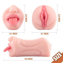 Load image into Gallery viewer, 【B3G1F】5.9-Inch Realistic Mouth with 3D Teeth and Tongue Pocket Pussy
