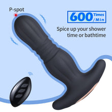 Load image into Gallery viewer, Agas - Thrusting Butt Plug with Remote Control
