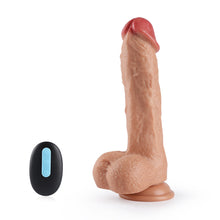 Load image into Gallery viewer, 9.4-Inch Remote Control 20-Frequency Rotating Vibrating 9.4 Inch Dildo
