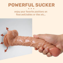 Load image into Gallery viewer, With remote control in automatic heating retractable dildo - 10 kinds of vibration
