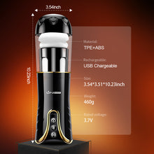Load image into Gallery viewer, 2-in-1 penis pump masturbator —— enlargement

