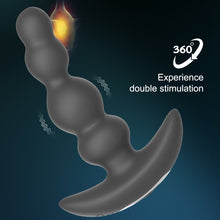Load image into Gallery viewer, 4 anal beads stretching remote control anal stimulation massager
