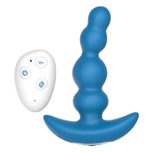 Load image into Gallery viewer, 4 anal beads stretching remote control anal stimulation massager
