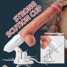 Load image into Gallery viewer, Cal-8 Thrusting Rotating Vibrating Multi-angle Heating Remote Control Sex Machine
