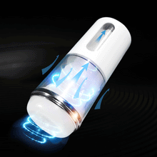 Load image into Gallery viewer, Manual male masturbation cup —— air pressure clip suction function
