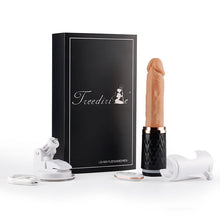 Load image into Gallery viewer, Venus 5.4-Inch 7 Vibrating 7 Telescoping Lifelike Silicone Realistic Dildo
