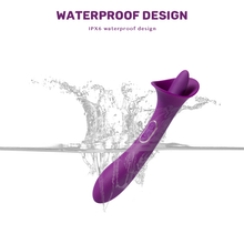 Load image into Gallery viewer, Adele - Clit Licking Tongue Vibrator with G Spot Stimulator
