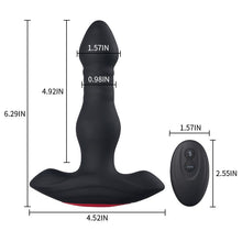 Load image into Gallery viewer, Crazy Vibrating Anal Plugs —— Bendable
