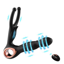 Load image into Gallery viewer, 3 IN 1 Wireless Remote Control Male Prostate Massager
