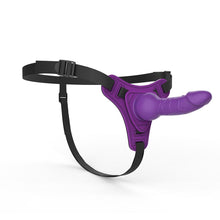 Load image into Gallery viewer, 6.2-Inch Slender Glans Adjustable Harness Strap-on Realistic Dildo
