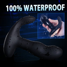 Load image into Gallery viewer, Black Panther 8-frequency Vibrating Bead-rotating Prostate Massager
