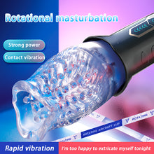 Load image into Gallery viewer, Monica 3.0 Version Rotating Vibrating Blowjob Masturbator
