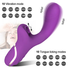 Load image into Gallery viewer, Tongue Licking Sucker Stimulator
