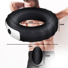 Load image into Gallery viewer, Vibrator Penis Ring Silicone Cock Rings Dick Vibrator Sex Toys for Men Remote Control 9 Speed Time Delay Male Penis Massage
