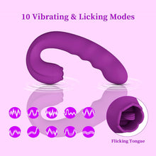 Load image into Gallery viewer, Tongue licking vibrator
