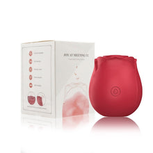 Load image into Gallery viewer, Rose Suctional Vibrator
