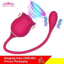 Load image into Gallery viewer, Rose Sucking Vibrator

