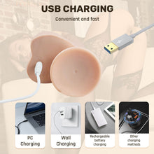 Load image into Gallery viewer, Suction cup dildo soft and realistic automatic vibrator
