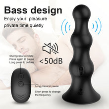Load image into Gallery viewer, Wireless remote control electric telescopic prostate massager - inflatable
