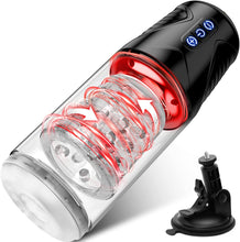 Load image into Gallery viewer, Two-way spiral automatic training exercise penis masturbator enhanced version
